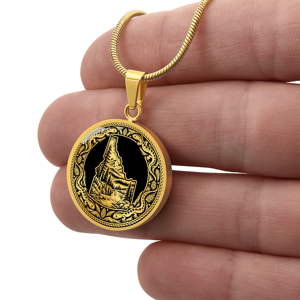 Idaho Wilderness Necklace – Giant Salamander Pendant