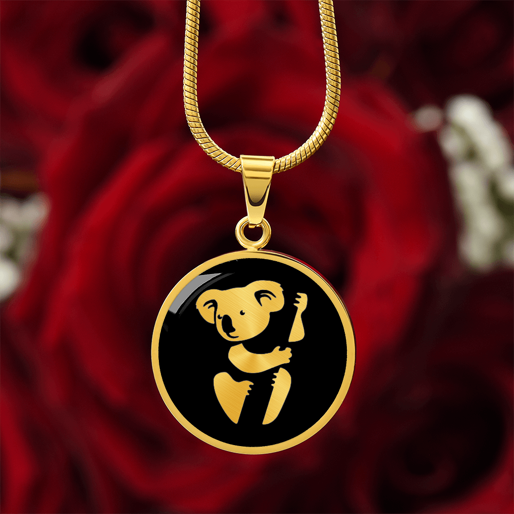 Koala Necklace – Cute Australian Wildlife Pendant Jewelry