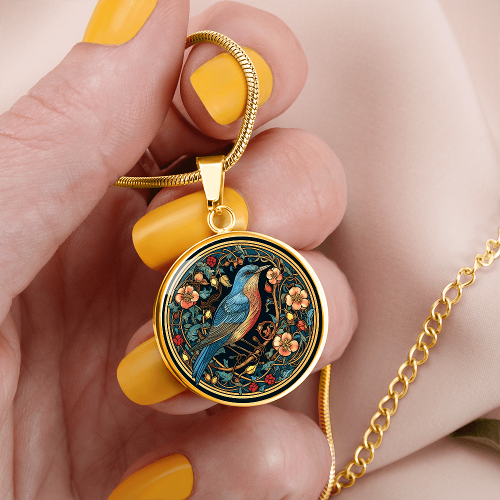 Mockingbird Necklace – Beautiful Songbird Pendant Jewelry