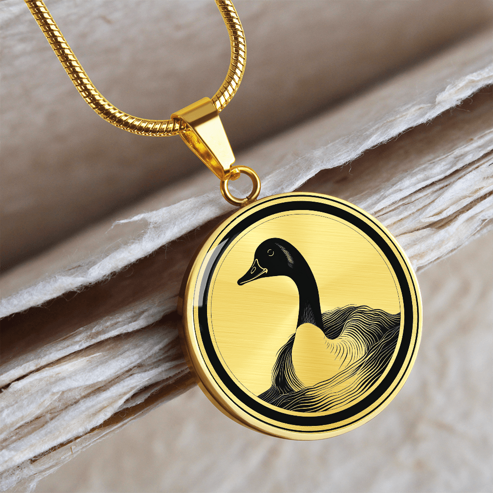 Goose Pendant Necklace – Charming Bird & Wildlife Jewelry