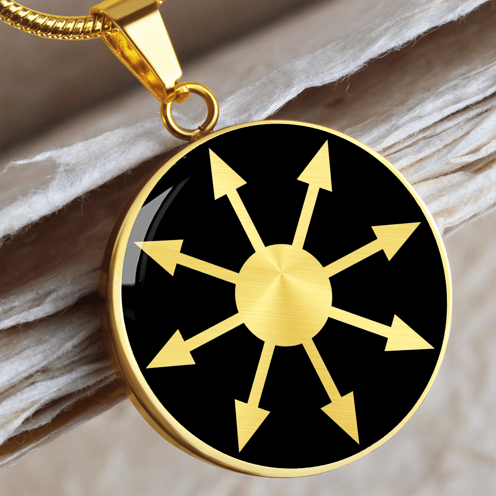Chaos Star Necklace – Eight-Pointed Symbol of Chaos Pendant