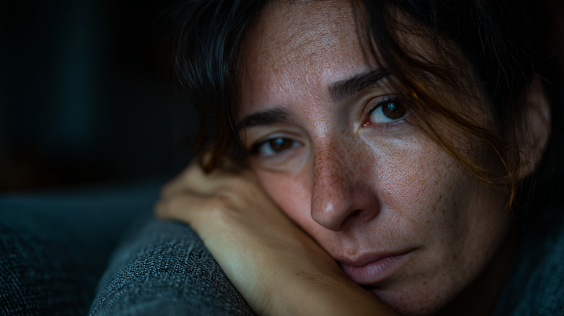 Woman standing by a window, quietly wondering if her ex still thinks about her.