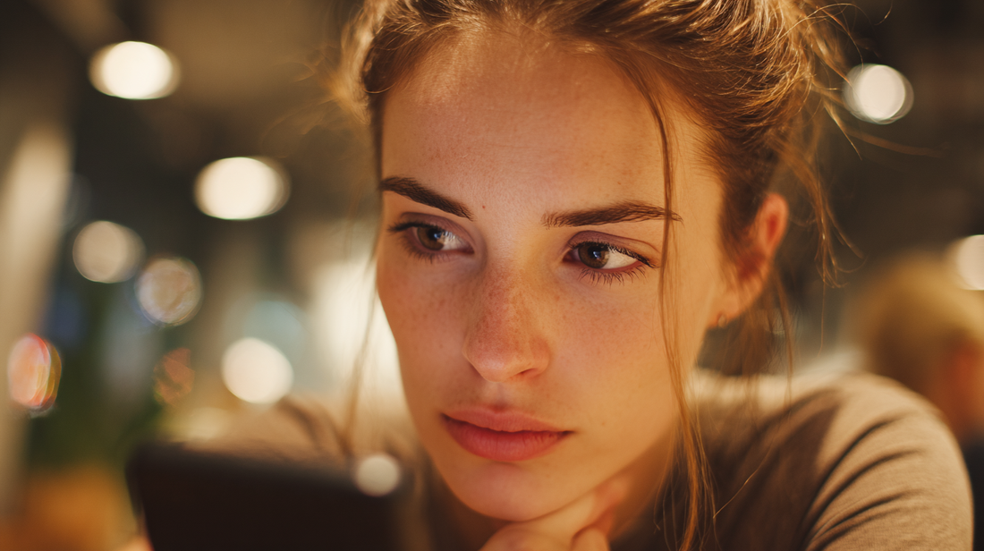 confused woman worried about her long distance relationship