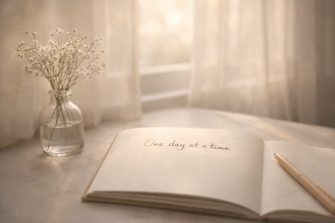 Diary reading one day at a time after breakup