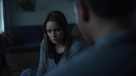 Woman noticing change in partner’s behavior