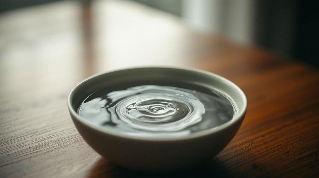 Gentle ripple in still water symbolizing how breakups echo in small communities