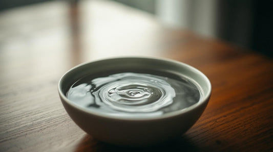 Gentle ripple in still water symbolizing how breakups echo in small communities