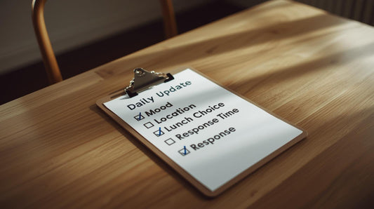 Clipboard with playful daily checklist symbolizing overwhelming need for constant updates