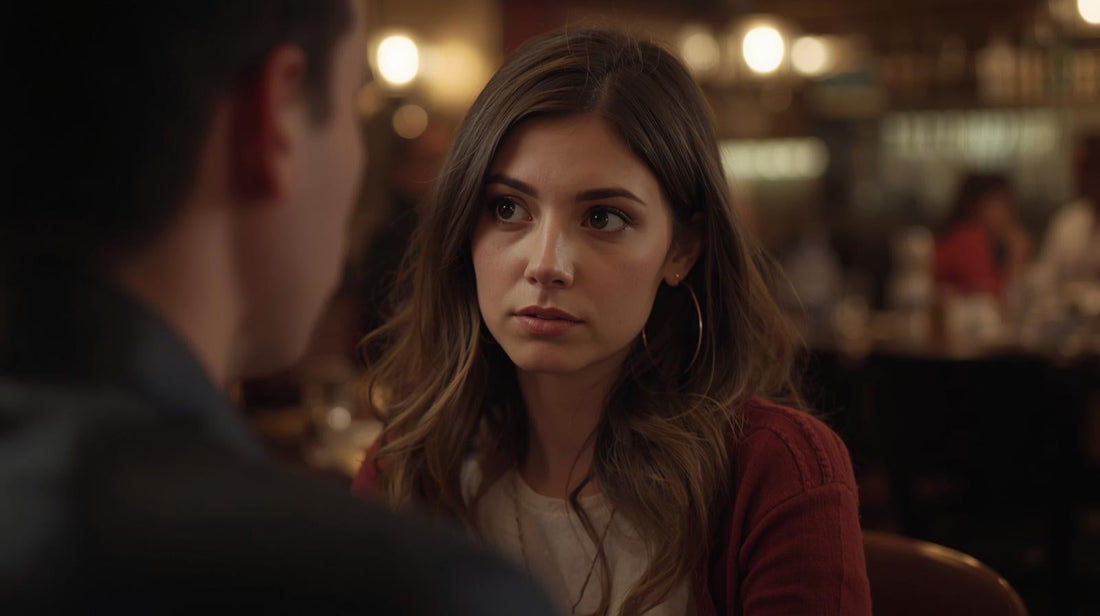 Attraction mixed with concern on a date