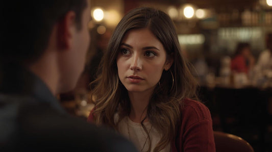Attraction mixed with concern on a date