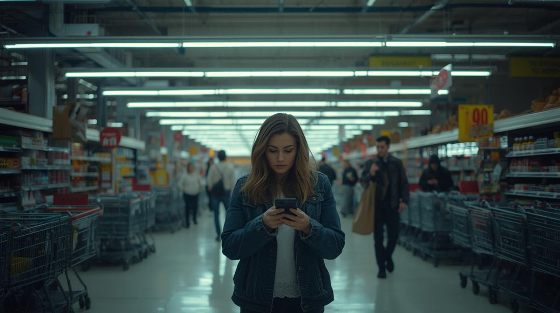 person feeling replaced in public