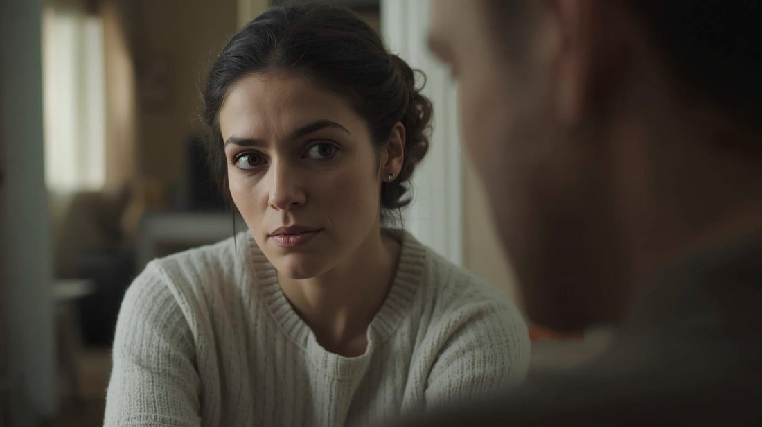 Woman caring for her partner while wondering if her effort is seen.