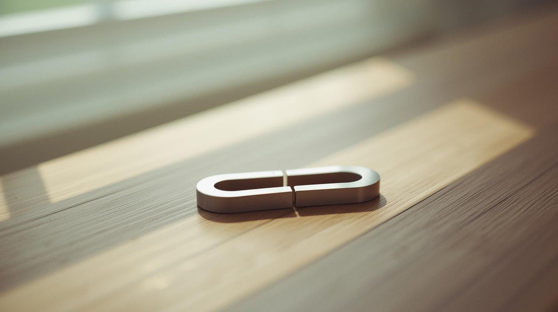 Two magnets placed close but misaligned symbolizing intense but unstable relationship chemistry