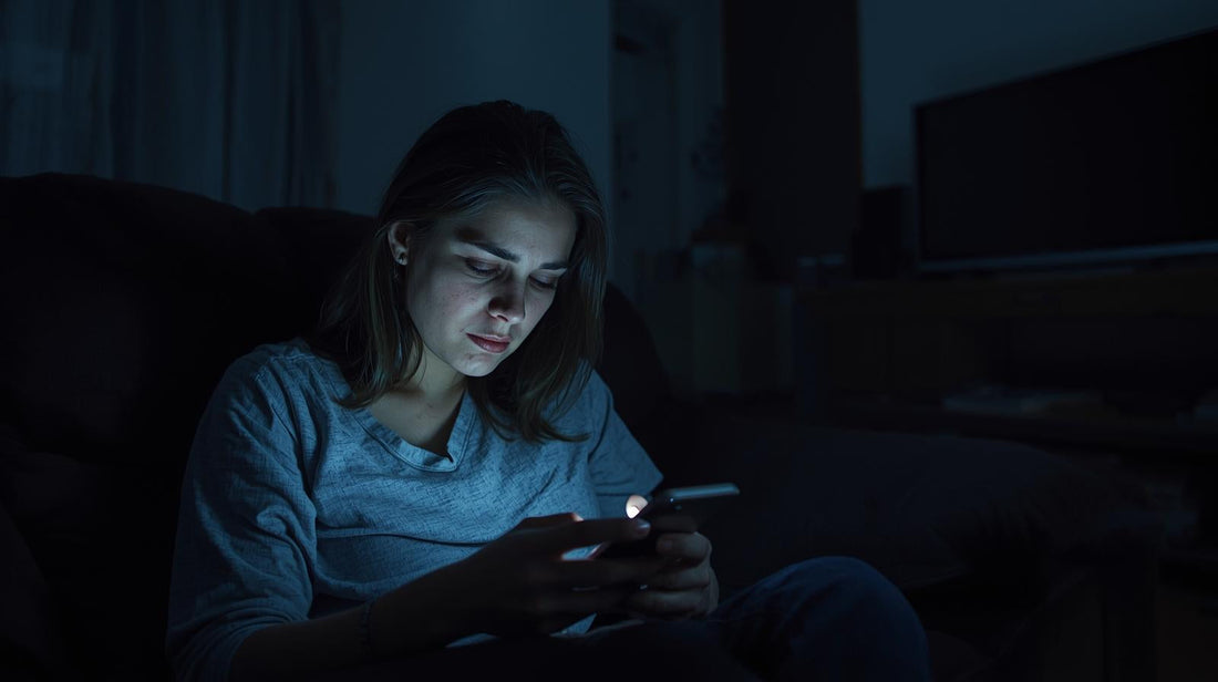 sleepless person hurting at night