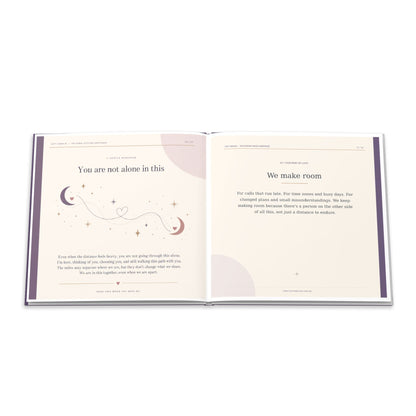 Open This When You Miss Me Hardcover Photo Book