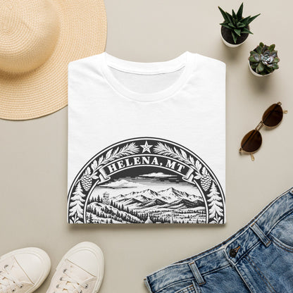 Montana Mountain T-Shirt – Helena MT Vintage Graphic Tee