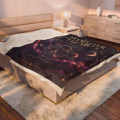 No Matter the Miles Plush Blanket – Long Distance Love Gift