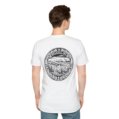 Montana Mountain T-Shirt – Helena MT Vintage Graphic Tee
