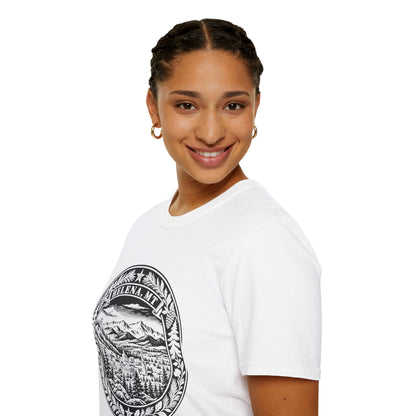 Montana Mountain T-Shirt – Helena MT Vintage Graphic Tee