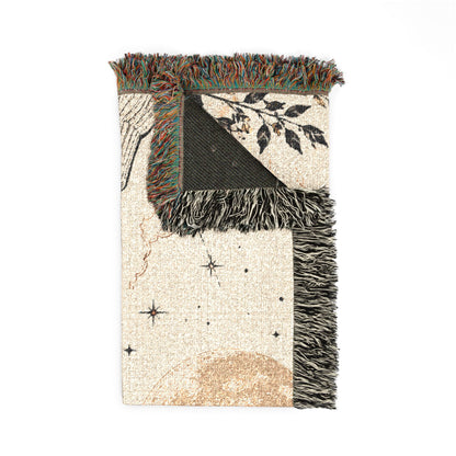 Together No Matter the Miles – Woven Cotton Blanket