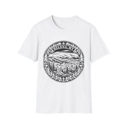 Montana Mountain T-Shirt – Helena MT Vintage Graphic Tee