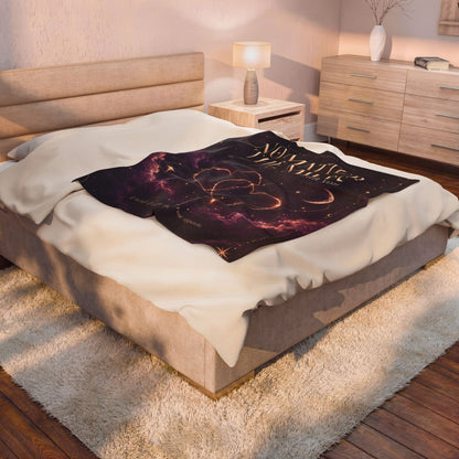 No Matter the Miles Plush Blanket – Long Distance Love Gift