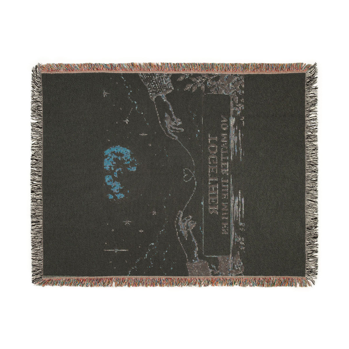 Together No Matter the Miles – Woven Cotton Blanket