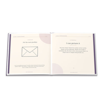Open This When You Miss Me Hardcover Photo Book