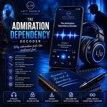 Admiration Dependency Decoder promotional cover large headhones mobile phone
