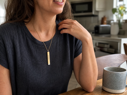 Until We Meet Again – Personalized Hidden Message Necklace