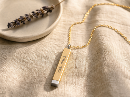 Until We Meet Again – Personalized Hidden Message Necklace