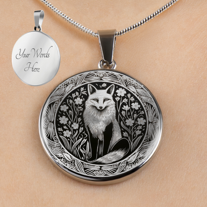 Fox Necklace – Charming Woodland Fox Pendant Jewelry