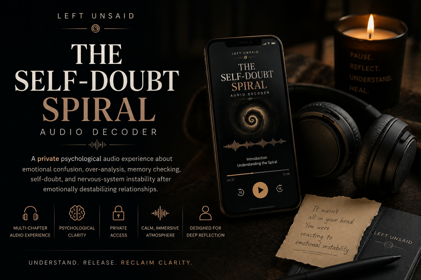 The Self-Doubt Spiral Audio Decoder
