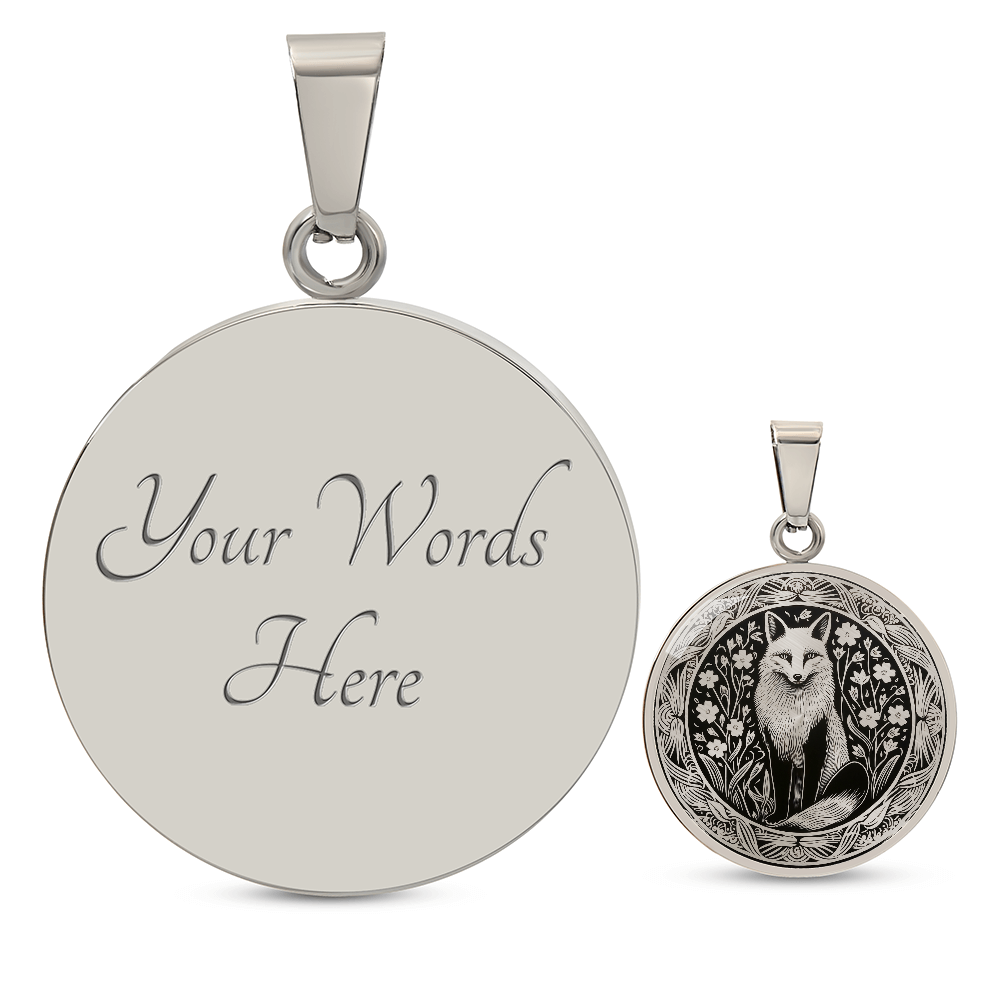 Fox Necklace – Charming Woodland Fox Pendant Jewelry
