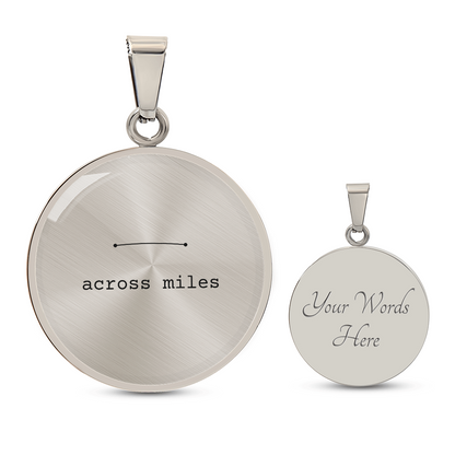 Across Miles Necklace – A Quiet Reminder When Distance Feels Heavy