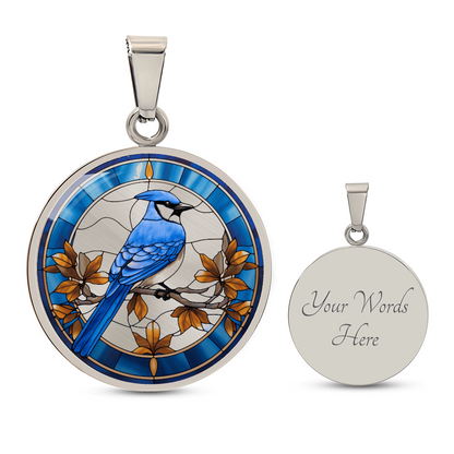 Blue Jay Necklace – Beautiful Bird Pendant Jewelry
