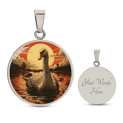 Swan Necklace – Elegant Swan Pendant & Bird Jewelry