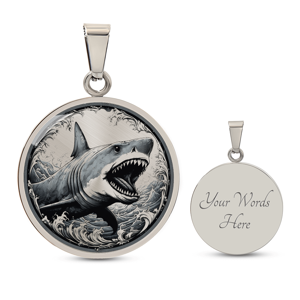 Great White Shark Necklace – Ocean Predator Pendant