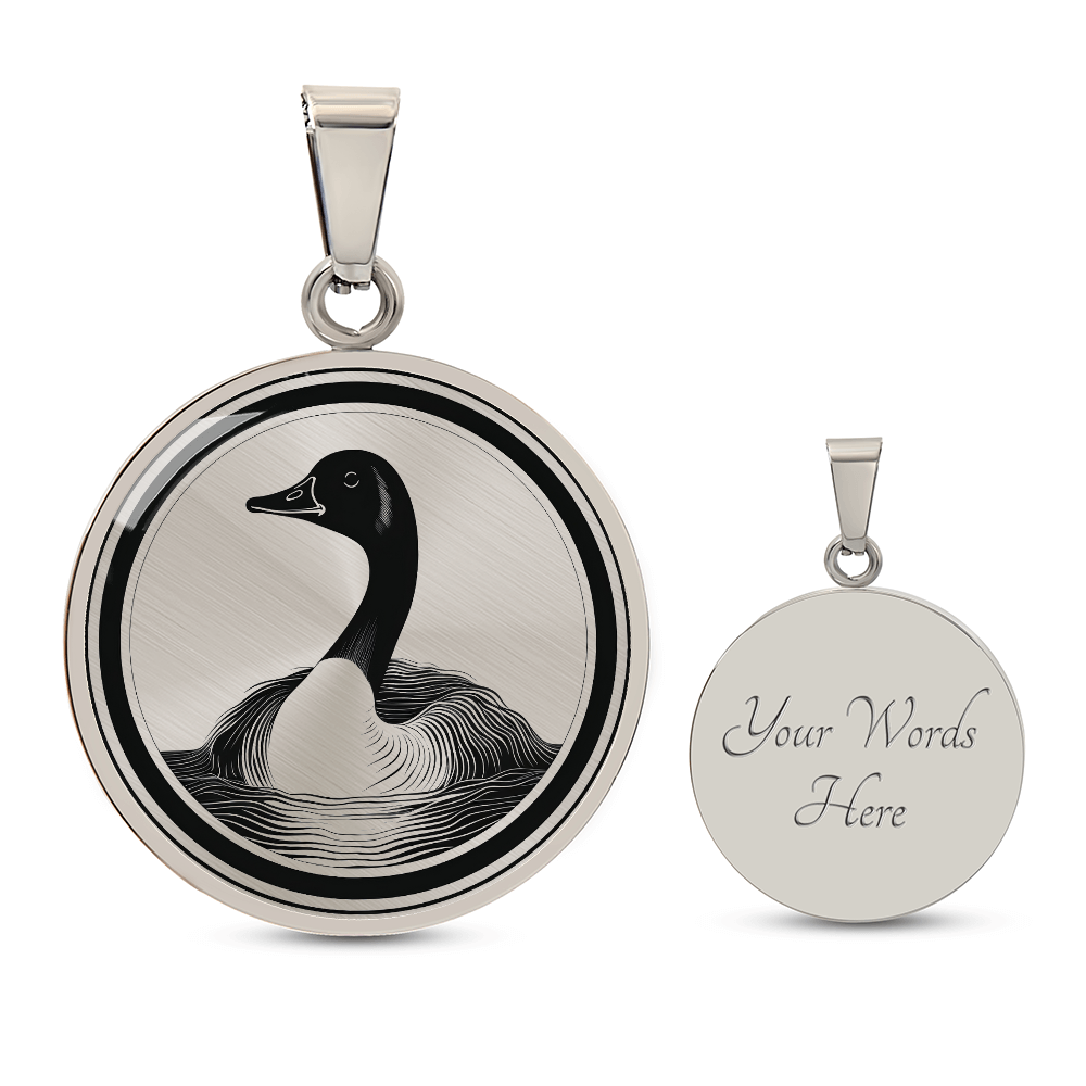 Goose Pendant Necklace – Charming Bird & Wildlife Jewelry