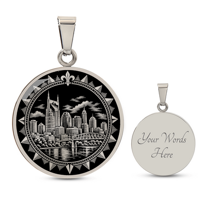 Nashville Skyline Necklace – Music City Pendant