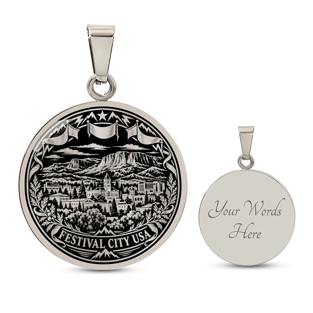 Cedar City Utah Necklace – Festival City USA Pendant