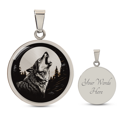 Coyote Necklace – Wildlife-Inspired Coyote Pendant Jewelry