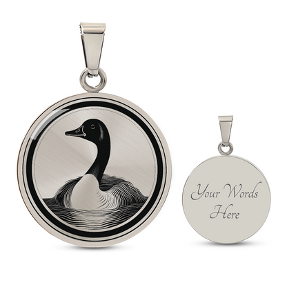 Goose Pendant Necklace – Charming Bird & Wildlife Jewelry