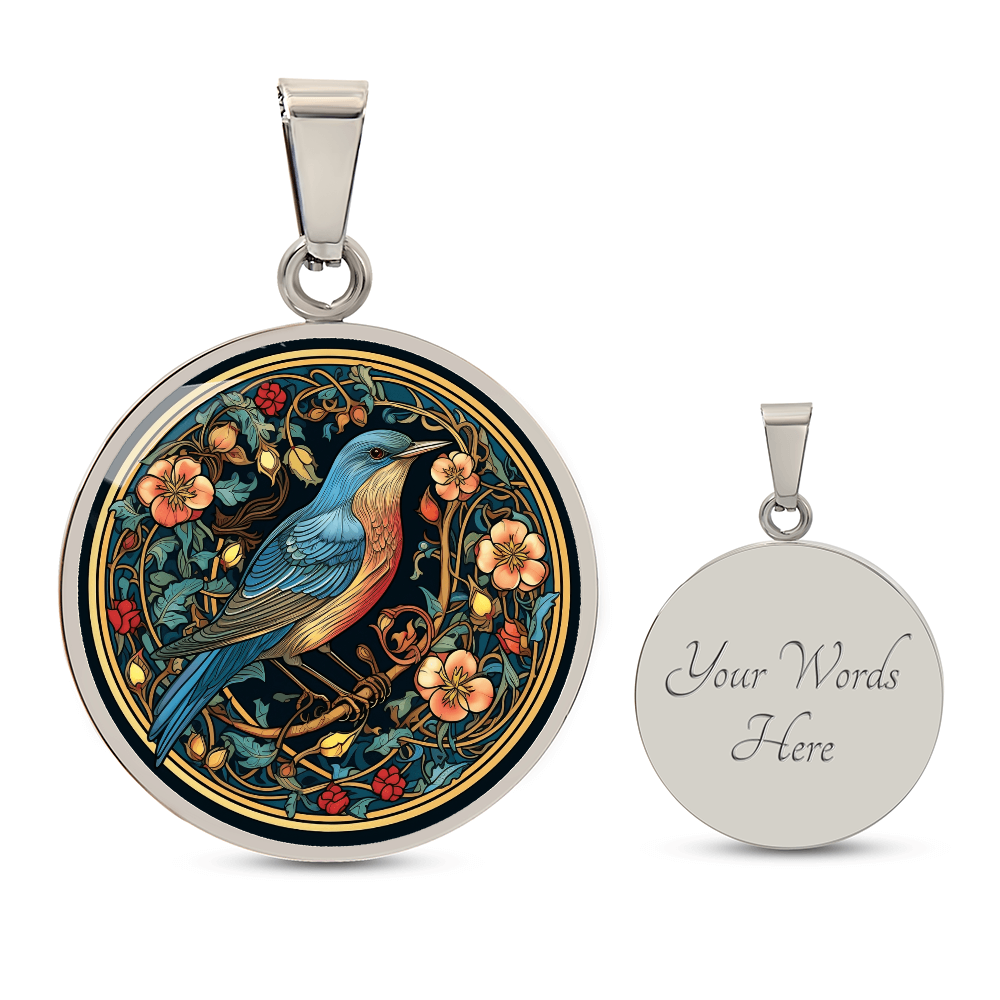 Mockingbird Necklace – Beautiful Songbird Pendant Jewelry