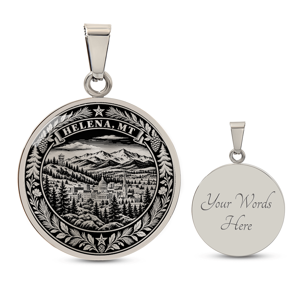 Helena Montana Necklace – Mountain City Pendant