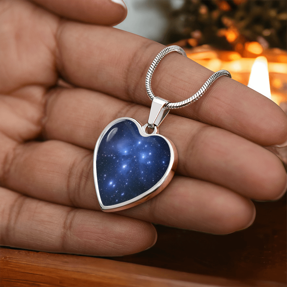 Pleiades Star Cluster Necklace – Seven Sisters Celestial Jewelry