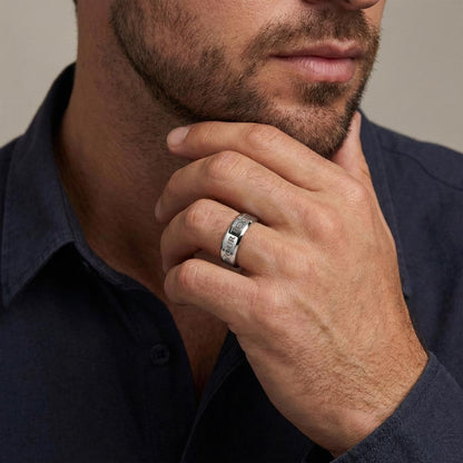 Personalized engraved ring
