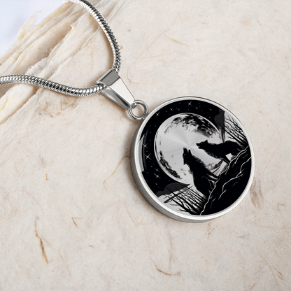 Howling Wolves Necklace – Wolf Pack Pendant Jewelry