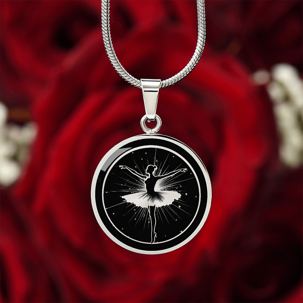 Ballerina Necklace – Elegant Ballet Dancer Pendant Jewelry
