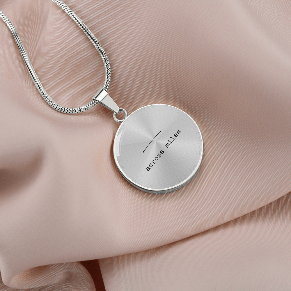 Across Miles Necklace – A Quiet Reminder When Distance Feels Heavy